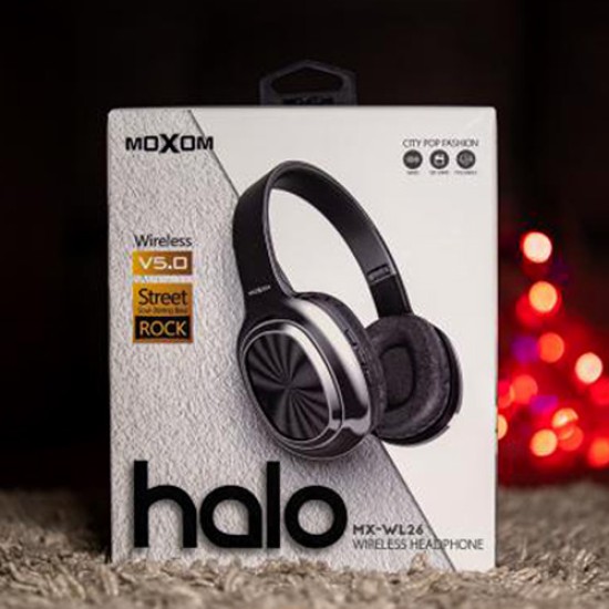 MOXOM HALO MX-WL26 BLUETOOTH HEADPHONE