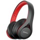 MPOW BLUETOOTH HEADPHONE 60 HRS PLAYTIME - BLACK AND RED