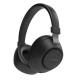 PORODO SOUNDTEC NOISE CANCELLING DEEP SOUND PURE BASS WIRELESS OVER-EAR HEADPHONES - BLACK