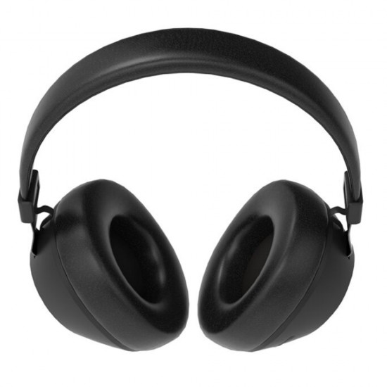 PORODO SOUNDTEC NOISE CANCELLING DEEP SOUND PURE BASS WIRELESS OVER-EAR HEADPHONES - BLACK