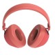 PORODO SOUNDTEC NOISE CANCELLING DEEP SOUND PURE BASS WIRELESS OVER-EAR HEADPHONES - RED