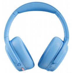 SKULLCANDY CRUSHER ANC 2 MULTI-SENSORY BASS ACTIVE NOISE CANCELLING 60H BATTERY MULTIPOINT PAIRING WIRELESS OVER-EAR HEADPHONES - PREPPY BLUE