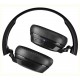 SKULLCANDY RIFF WIRELESS RAPID CHARGE 12 HOURS PLAY BUILT-IN CONTROLS WIRELESS ON-EAR HEADPHONES - TRUE BLACK