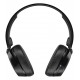 SKULLCANDY RIFF WIRELESS RAPID CHARGE 12 HOURS PLAY BUILT-IN CONTROLS WIRELESS ON-EAR HEADPHONES - TRUE BLACK