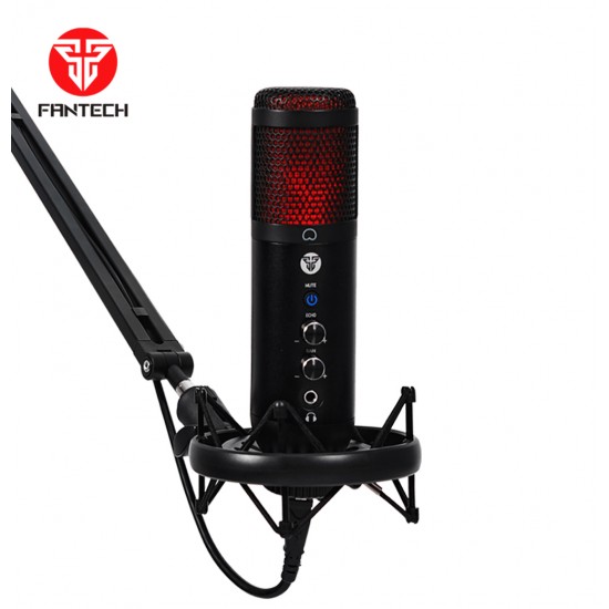 FANTECH AC902S STUDIO SERIES 360 ROTATION 2KG WEIGHT HOLD C-CLAMP MICROPHONE STAND BOOM ARM 