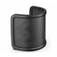 FIFINE AMPLIGAME A8 COMPUTER MICROPHONE WITH RGB CONTROL MUTE TOUCH HEADPHONE JACK POP FILTERSTAND FOR GAMING STREAMING - BLACK