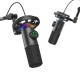 FIFINE K658 STREAMING RGB DYNAMIC CARDIOID MIC WITH HEADPHONE JACK FOR STREAMING TYPE C CONNECTION SHOCK MOUNT INCLUDED USB GAMING MICROPHONE - BLACK