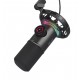 FIFINE K658 STREAMING RGB DYNAMIC CARDIOID MIC WITH HEADPHONE JACK FOR STREAMING TYPE C CONNECTION SHOCK MOUNT INCLUDED USB GAMING MICROPHONE - BLACK