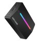 FIFINE AMPLIGAME V3 RGB LIGHTING HD 1080 60FPS 4K HDMI TO USB REAL-TIME HIGH-DEFINITION COMPATIBLE WITH PS4 PS5 SWITCH XBOX WINDOWS MAC LIVE STREAMING VIDEO CAPTURE CARD - BLACK