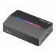 FIFINE AMPLIGAME V3 RGB LIGHTING HD 1080 60FPS 4K HDMI TO USB REAL-TIME HIGH-DEFINITION COMPATIBLE WITH PS4 PS5 SWITCH XBOX WINDOWS MAC LIVE STREAMING VIDEO CAPTURE CARD - BLACK