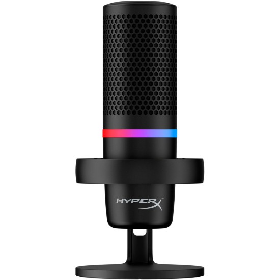 HYPERX DUOCAST RGB LIGHTING USB CONDENSER GAMING MICROPHONE FOR PS4/PS5/PC - BLACK 