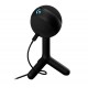 LOGITECH G YETI ORB CONDENSER RGB WITH LIGHTSYNC, USB MICROPHONE FOR TRANSMISSION, CARDIOID, USB PLUG AND PLAY FOR PC/MAC, GAMING MICROPHONE - BLACK