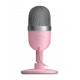 RAZER SEIREN MINI  ULTRA-PRECISE ULTRA COMPACT TILTING STAND USB CONDENSER MICROPHONE - QUARTZ PINK