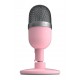 RAZER SEIREN MINI  ULTRA-PRECISE ULTRA COMPACT TILTING STAND USB CONDENSER MICROPHONE - QUARTZ PINK