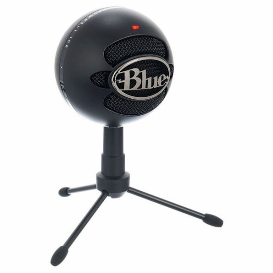 BLUE SNOWBALL ICE PLUG AND PLAY USB MICROPHONE - BLACK