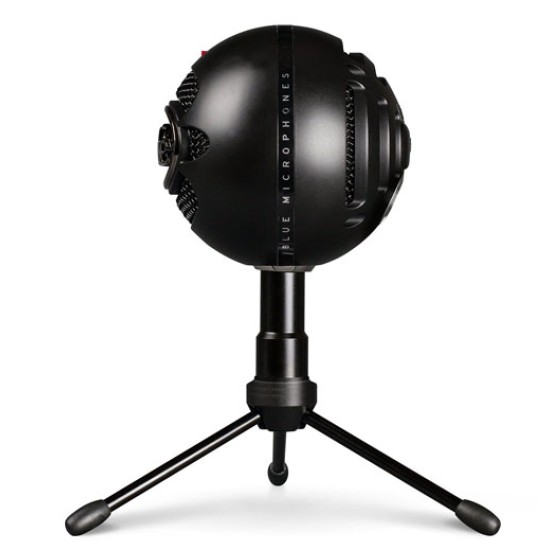 BLUE SNOWBALL ICE PLUG AND PLAY USB MICROPHONE - BLACK