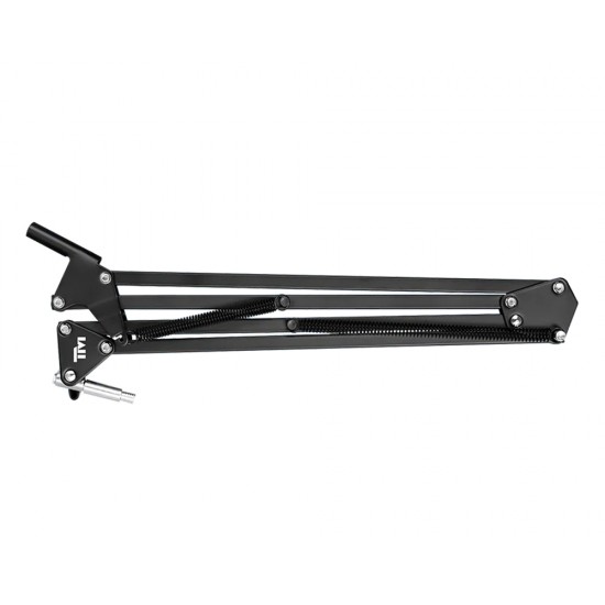 TWISTED MINDS APEX SERIES 180 DEGREE LIGHTWEIGHT BOOM ARM SUPPORT UP TO 1KG ADJUSTABLE DUAL ARM MICROPHONE - BLACK