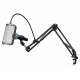TWISTED MINDS APEX SERIES 180 DEGREE LIGHTWEIGHT BOOM ARM SUPPORT UP TO 1KG ADJUSTABLE DUAL ARM MICROPHONE - BLACK