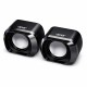 ACER OSK263 MULTIMEDIA DUAL 52MM DRIVERS HIGH-FIDELITY COMPACT WIRED COMPUTER MINI SPEAKER – BLACK
