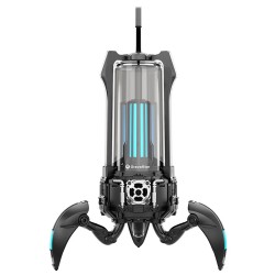 GRAVASTAR SUPERNOVA LED TABLE LAMP SPEAKER 9H PLAYTIME TWS PAIRING WIRELESS SPEAKERS FOR PARTY OUTDOOR CAMPING GIFTS PORTABLE BLUETOOTH SPEAKER - MATT BLACK