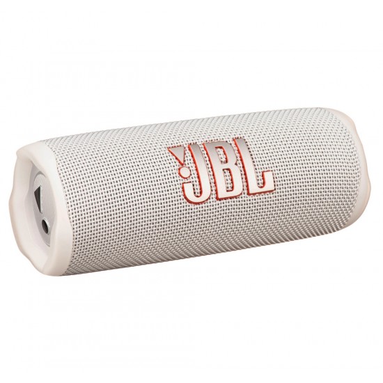JBL FLIP 6 WATERPROOF WITH POWERFUL AND DEEP SOUND PORTABLE BLUETOOTH SPEAKER - WHITE 