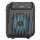 KBROAD KTS-1916 4-INCH WOOFER TWS FM USB PORTABLE WIRELESS DJ PARTY SPEAKER - BLACK