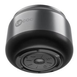 LECOO DS106 BLUETOOTH 5.0 3W STEREO DYNAMIC SOUND EFFECT 800MAH BATTERY COMPACT PORTABLE WIRELESS SPEAKER – BLACK