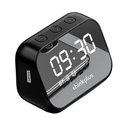 LENOVO THINKPLUS TS13 MULTIFUNCTIONAL BLUETOOTH SPEAKER WITH ALARM CLOCK - BLACK