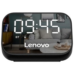 LENOVO THINKPLUS TS13 MULTIFUNCTIONAL BLUETOOTH SPEAKER WITH ALARM CLOCK - BLACK