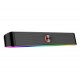 REDRAGON GS560 ADIEMUS 2.0 CHANNEL 4W DUAL DRIVER UNITS FULL AUDIO RANGE COMPACT RGB GAMING SOUNDBAR - BLACK