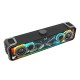 REDRAGON SURGE GS817 30W STEREO SPEAKERS BLUETOOTH 5.3 TOUCH CONTROL RGB LIGHTING 3 EQ MODES WIRED AND WIRELESS CONNECTIONS RGB DESKTOP GAMING SPEAKER - BLACK