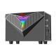 REDRAGON TOCCATA GS700 21 COMPACT SATELLITE AND SUBWOOFER INDIVIDUAL RGB BACKLIGHT CONTROL FULL RICH SOUND EASY INSTALLATION 35MM JACK PC GAMING SPEAKER - BLACK