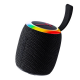 REMAX RB-M81 PARTY LIGHT BLUETOOTH 5.4 WATERPROOF TWS OUTDOOR PORTABLE WIRELESS SPEAKER – BLACK