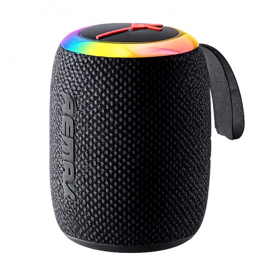 REMAX RB-M81 PARTY LIGHT BLUETOOTH 5.4 WATERPROOF TWS OUTDOOR PORTABLE WIRELESS SPEAKER – BLACK