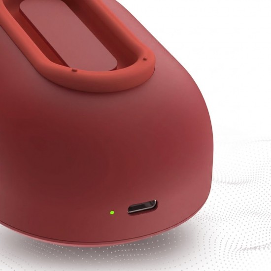 SKULLCANDY OUNCE IPX7 WATERPROOF 16H BATTERY DOWNWARD FIRING PASSIVE RADIATOR NYLON STRAP WIRELESS BLUETOOTH SPEAKER - RED