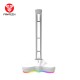 FANTECH TOWER AC3001S SPACE EDITION TRIANGULAR BASE 10 RGB MODE HEADSET STAND - WHITE