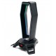 TWISTED MINDS SCORPION RGB WITH BUILT-IN SOUND CARD AND 3-PORT USB HUB GAMING HEADSET STAND - BLACK