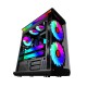 COOLMAN A380 RGB MID TOWER GAMING PC CASE