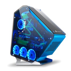 COOLMAN AA0089 DIAMOND SHAPED ALUMINUM GAMING PC CASE