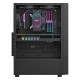 DARKFLASH A290 ATX WITH 3 ARGB 120MM FANS 160MM CPU COOLER SUPPORT 260MM GPU CLEARANCE  200MM PSU SPACE, DUAL DUST FILTERS AND STORAGE FOR 1X 3.5" + 1X 2.5" DRIVES COMPUTER CASE - BLACK