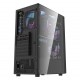 DARKFLASH A290 ATX WITH 3 ARGB 120MM FANS 160MM CPU COOLER SUPPORT 260MM GPU CLEARANCE  200MM PSU SPACE, DUAL DUST FILTERS AND STORAGE FOR 1X 3.5" + 1X 2.5" DRIVES COMPUTER CASE - BLACK