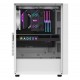 DARKFLASH A290 ATX WITH 3 ARGB 120MM FANS 160MM CPU COOLER SUPPORT 260MM GPU CLEARANCE 200MM PSU SPACE DUAL DUST FILTERS AND STORAGE FOR 1X 3.5" + 1X 2.5" DRIVES COMPUTER CASE - WHITE