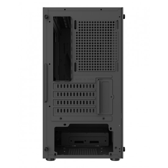 DARKFLASH AL390 MATX/ITX CASE EQUIPPED WITH USB 3.0 TEMPERED GLASS PANELS COMPUTER CABINET GAMING PC CASE - BLACK