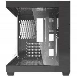 DARKFLASH D275M M-ATX PC WITH TEMPERED GLASS, 325MM GPU SUPPORT 240MM RADIATOR CAPACITY 155MM CPU 5 PCIE SLOTS MULTI-FAN CONFIGURATION, AND M-ATX/ITX MOTHERBOARD COMPATIBILITY COMPUTER CASE– BLACK