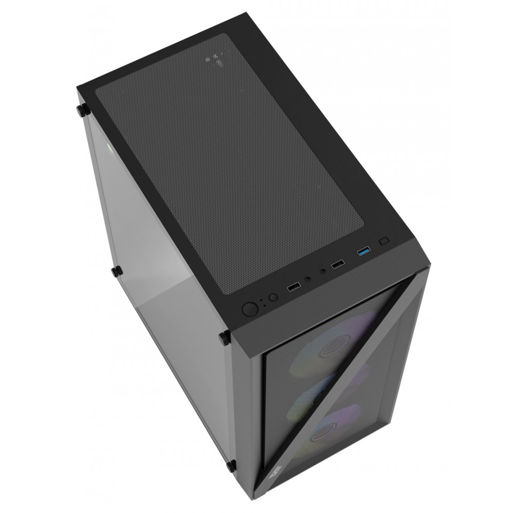 DARKFLASH DK260 AIR ATX 4 ARGB FANS USB 3.0 360MM RADIATOR FRONT MESH ...