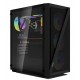 DARKFLASH DK260 AIR ATX 4 ARGB FANS USB 3.0 360MM RADIATOR FRONT MESH DESIGN PC CASE - BLACK