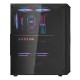 DARKFLASH DK352 PLUS ATX MID-TOWER 4X ARGB PWM FANS DUAL TEMPERED GLASS GAMING CASE – BLACK