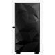 DARKFLASH DLM21 MATX WITH FRACTURED FRONT PANEL DESIGN AND TEMPERED GLASS PC CASE - BLACK