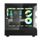 DARKFLASH DPX90 GLASS ATX CASE WITH 3 ARGB FANS PRE-INSTALLED, TEMPERED GLASS SIDE PANEL, SPACIOUS INTERIOR, ATX/MICRO-ATX/MINI-ITX MOTHERBOARD SUPPORT COMPUTER CASE - BLACK
