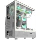 DARKFLASH DPX90 GLASS ATX CASE WITH 3 ARGB FANS PRE-INSTALLED, TEMPERED GLASS SIDE PANEL, SPACIOUS INTERIOR, ATX/MICRO-ATX/MINI-ITX MOTHERBOARD SUPPORT COMPUTER CASE - WHITE 